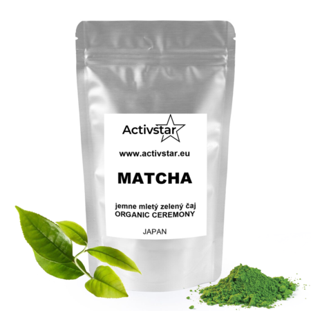 ACTIVSTAR MATCHA - Organic Ceremonial Green Tea from Japan 50 g