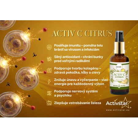 Activ C spray 50 ml lemon grass