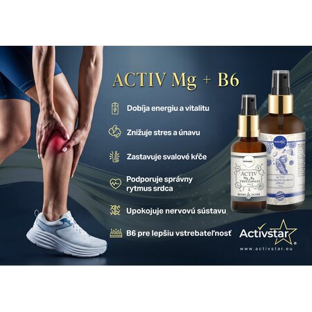 ACTIV Mg + B6 TRYPTOFAN - sublingual spray 50 ml